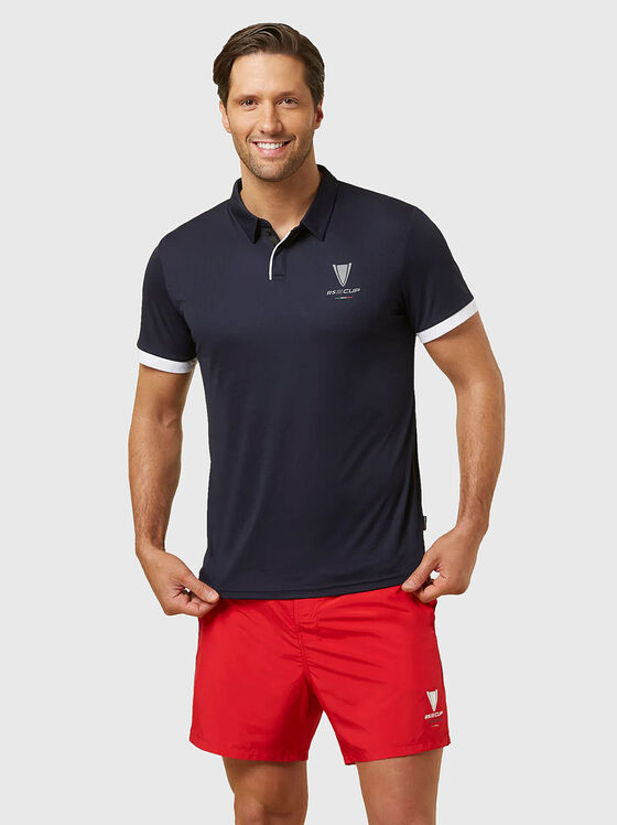 RS 21 dark blue polo-shirt - 1