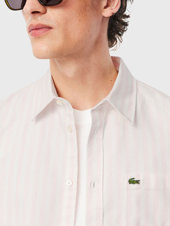 Cotton shirt with logo - 4