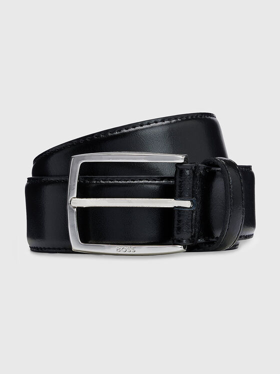 CELIE leather belt in black - 1