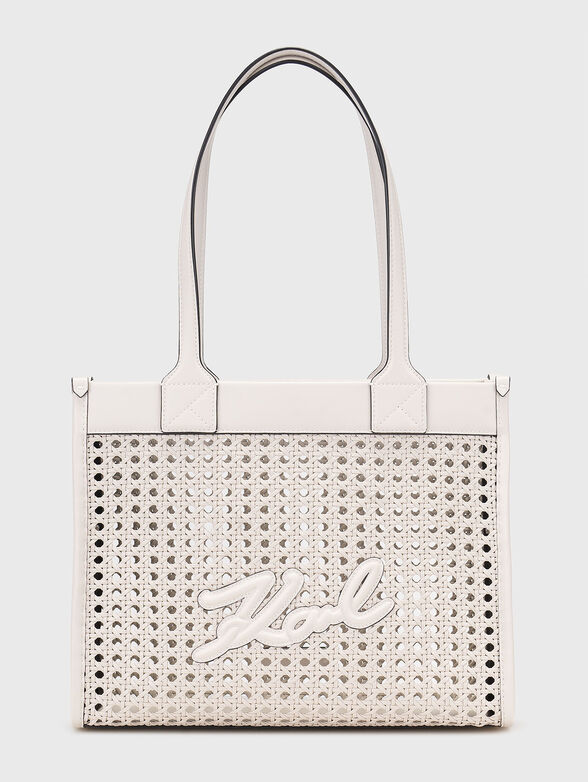 Bag with logo detail and tote bag - 1