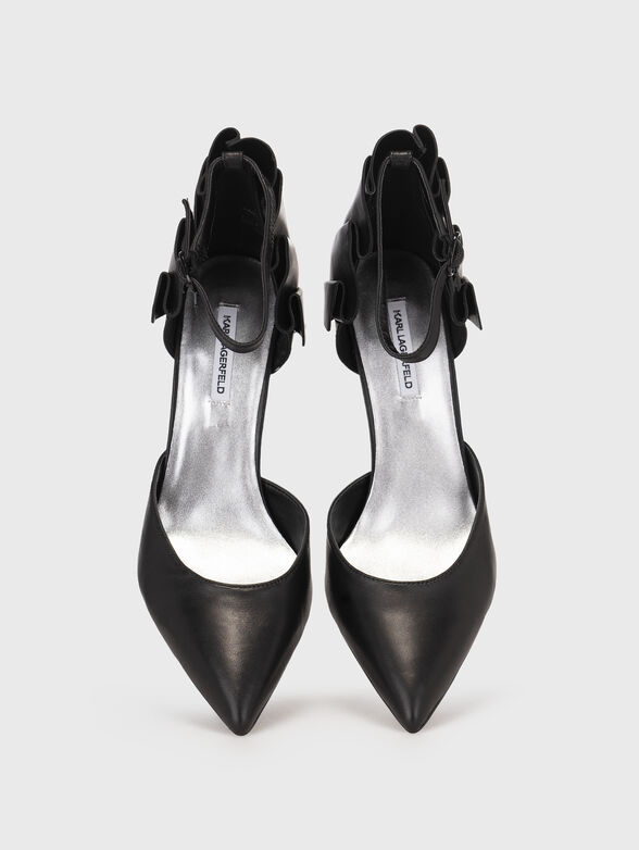 SARABANDE leather heeled shoes - 6