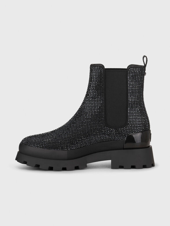 Chelsea boots with rhinestones - 4