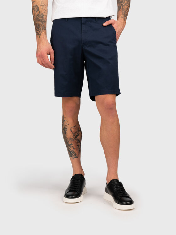 Dark blue shorts - 1