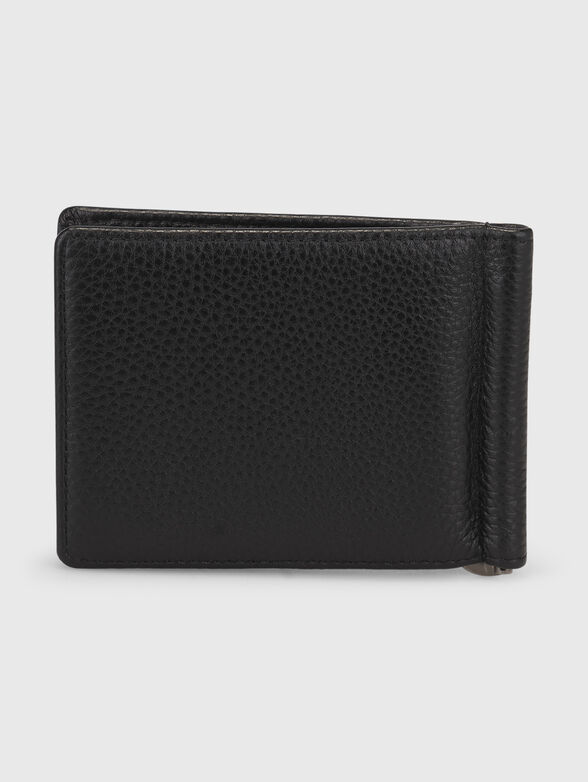 Black cardholder with logo detail - 2