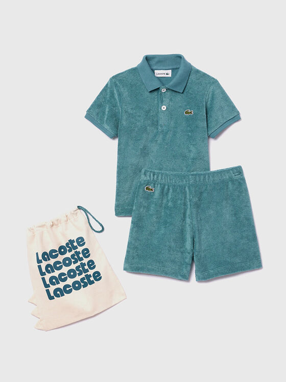 Pijama din două piese cu sac de depozitare - 1