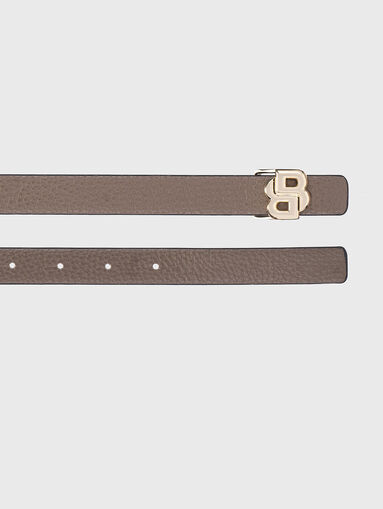 Double faced leather belt - 5
