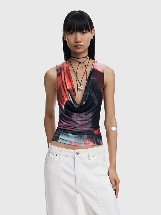 Top with halter neckline - 1