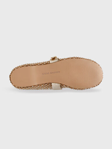 Ballet flats with rhinestones - 4