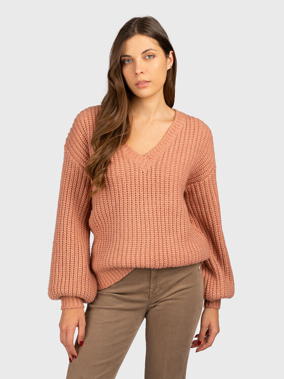 Pulover cu fire de lurex - 1
