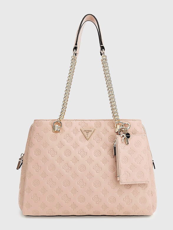 LA FEMME black bag with a detachable purse - 1