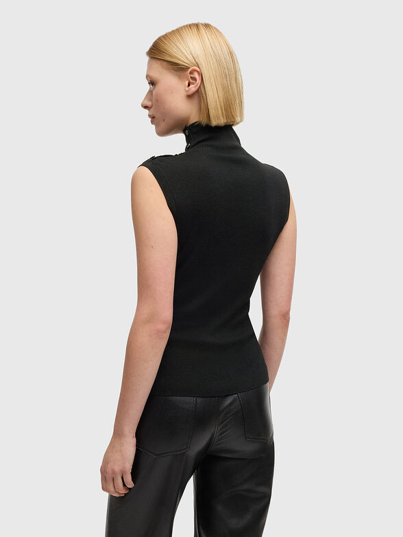 Ribbed wool top - 3