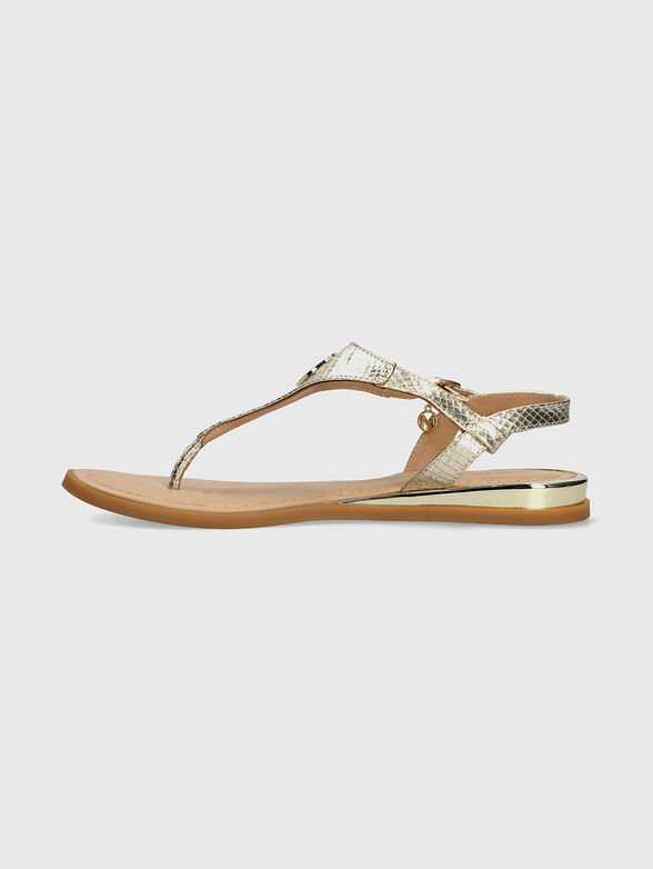 NYOBI golden sandals - 4