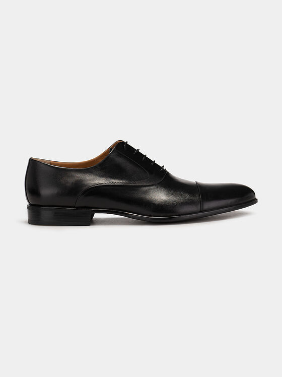 Smooth leather Derby shoes - 1