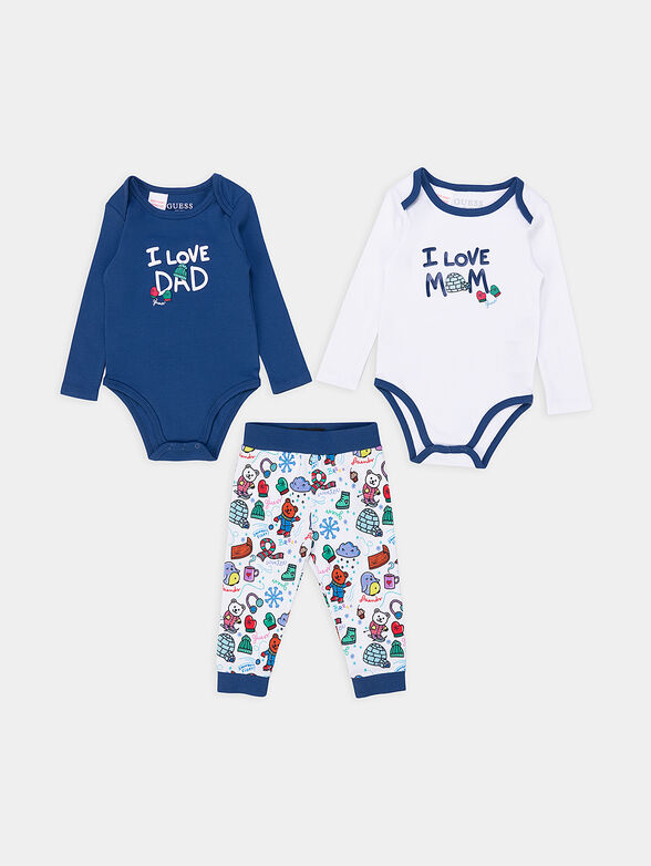 Blue three-piece set - 1