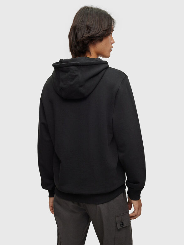Cotton sweatshirt with print  - 3