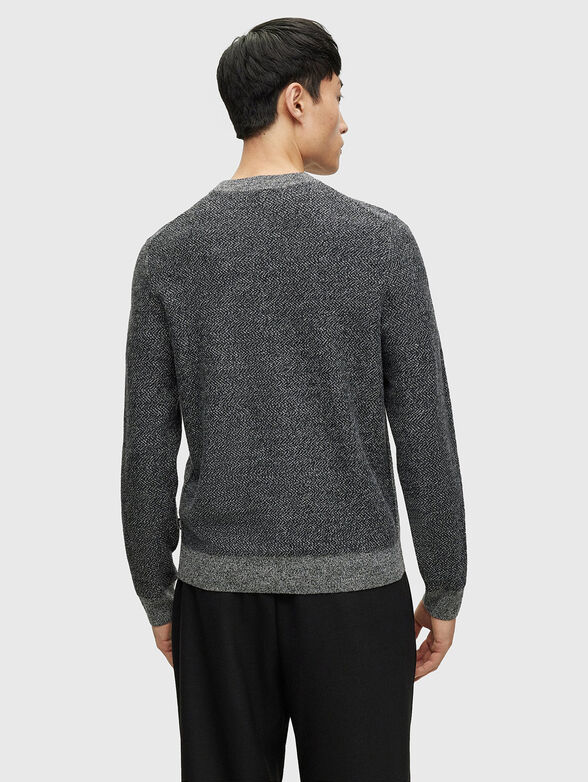 Sweater in wool and cotton  - 3