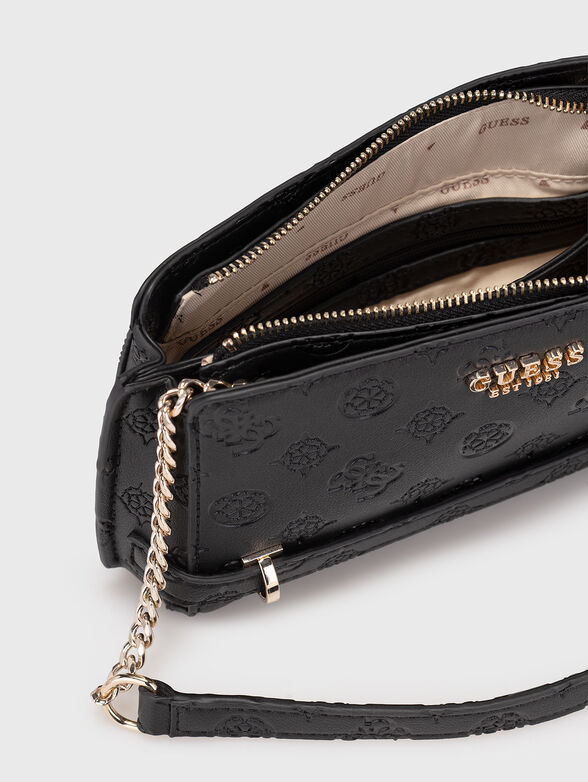 ZARELA crossbody bag with monogram logo print - 6
