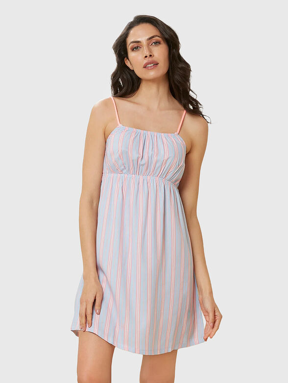 MERMAIDS nightgown with striped print - 1