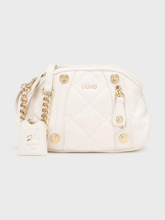 Small quilted effect handbag - 1