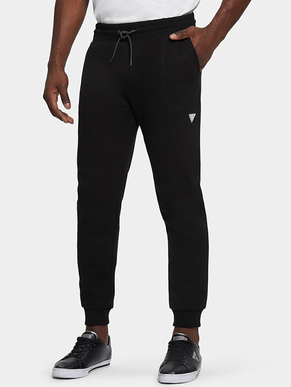 ALGER black sports pants - 1