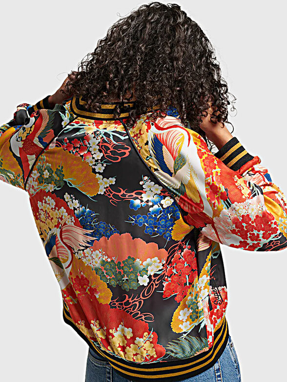 Jacket with multicolour print - 2