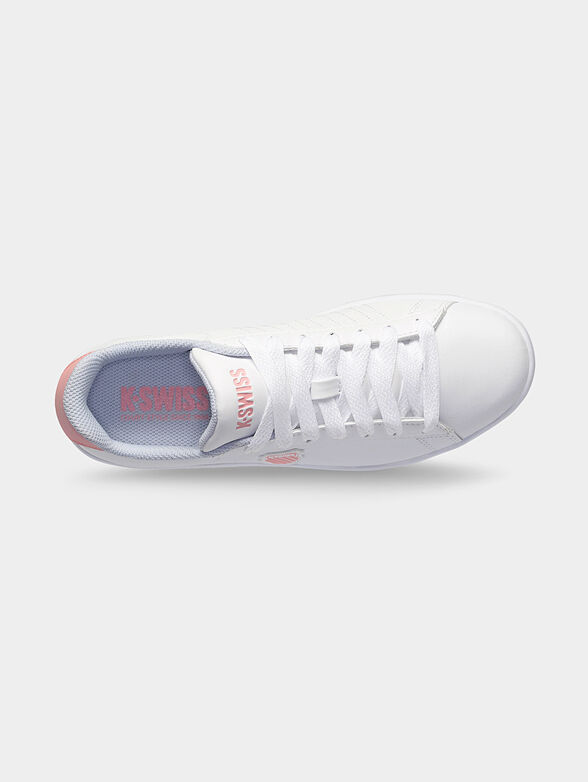 COURT SHIELD sneakers with pink accents - 6