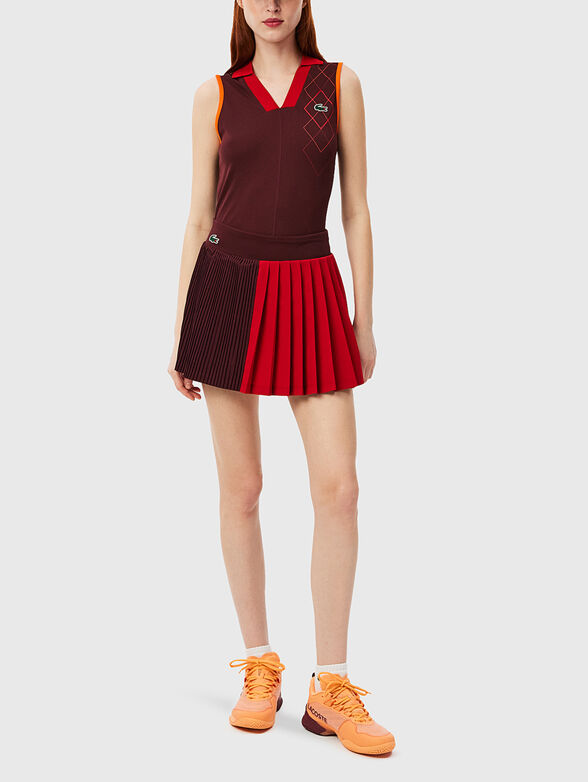 Pleated tennis skirt - 1
