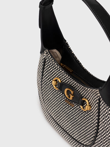 IZZY hobo bag with logo element - 5