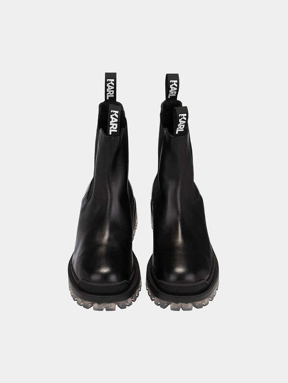 BIKER II leather slip-on ankle boots  - 6