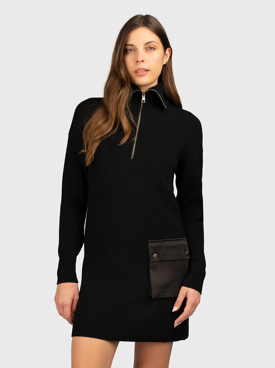 Rochie tricotată din amestec de vâscoză - 1