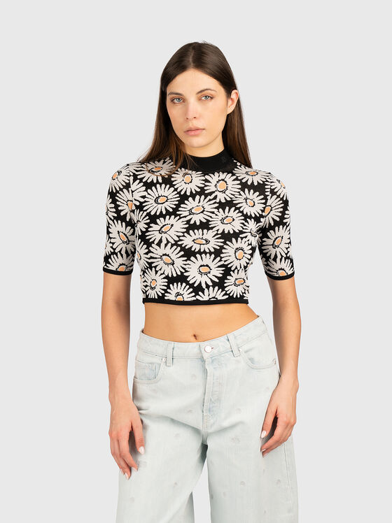 SLIPINA cropped sweater  - 1