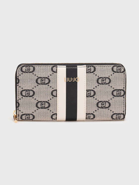 Wallet with logo print - 1