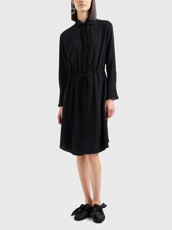 Rochie mini cu mâneci lungi - 1