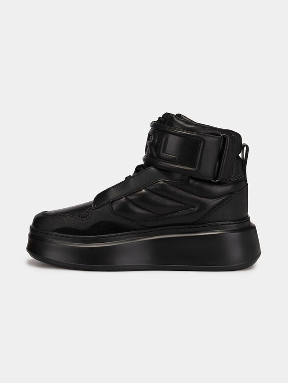 ANAKAPRI high platform leather sneakers - 4