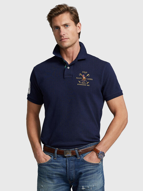 Polo-shirt with decorative elements - 1