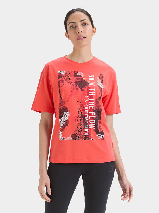 Tricou SS FLOW cu imprimeu - 1