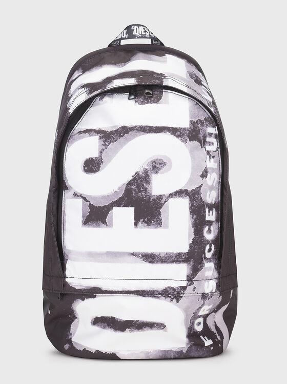 Backpack with art logo print  - 1