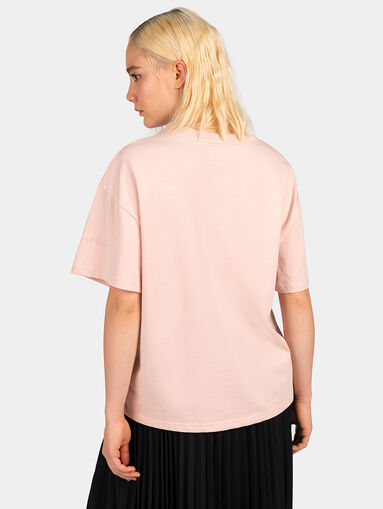 AMALIA  oversized T-shirt with logo  - 3