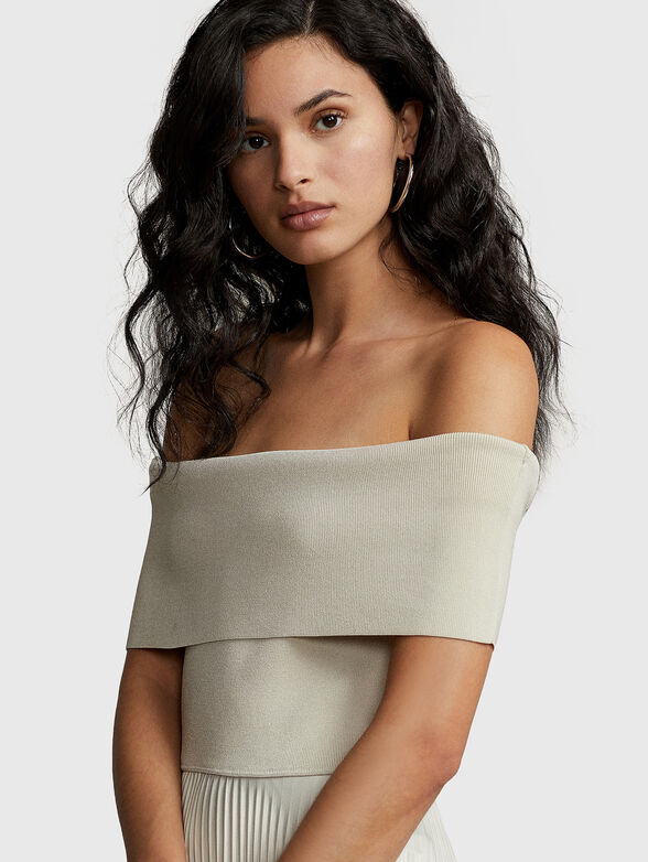 Dress with soleil detail - 3