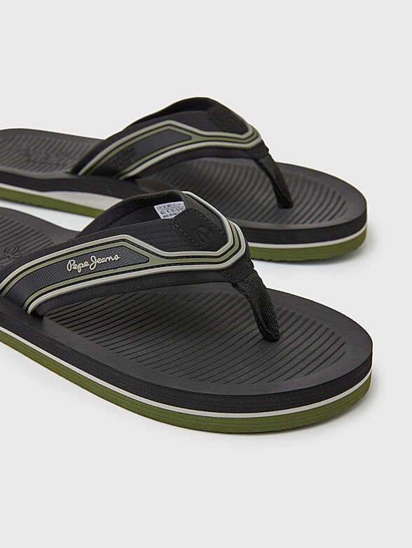 SOUTH BEACH 2.0 black beach shoes  - 4
