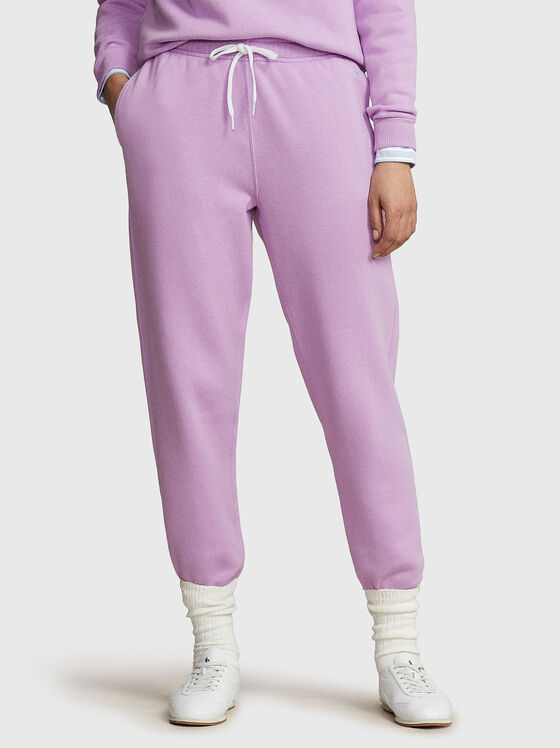 ATHLETIC purple sports trousers  - 1