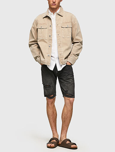 STANLEY shorts with washed effect - 5
