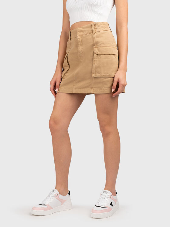 Cargo mini skirt - 1