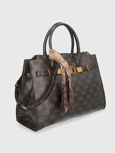 BOSTON large bag with monogram print - 4