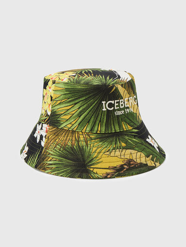 Bucket hat with floral print - 5