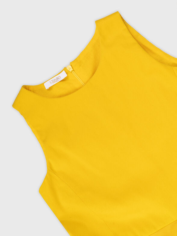 Yellow tulle dress - 4