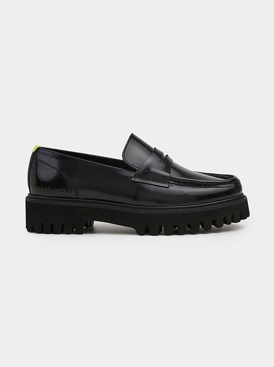 TRUCKER leather loafers - 1