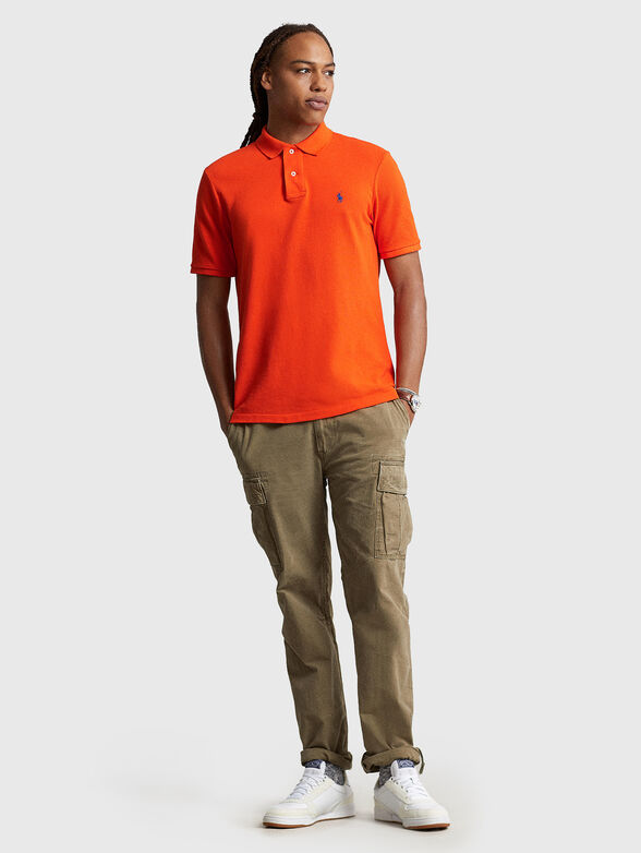 Polo-shirt in orange colour - 2