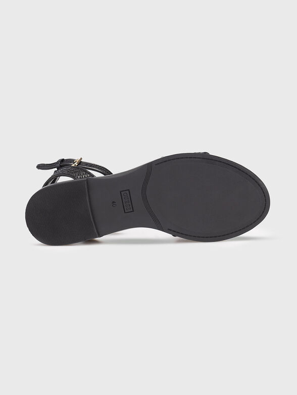 SIYONA sandals with logo - 5
