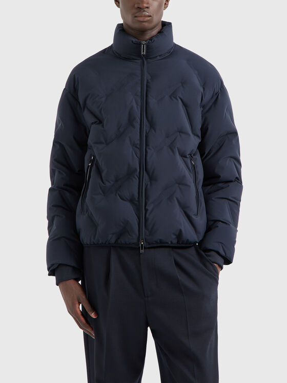 High-neck puffer jacket - 1